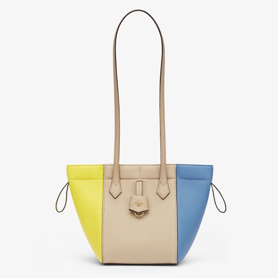 Fendi Origami Mini Multicolour Leather Mini Bag That Can Be Transformed - Image 2